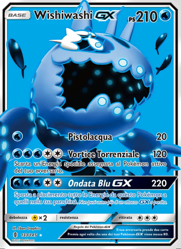 Image of the card Wishiwashi GX