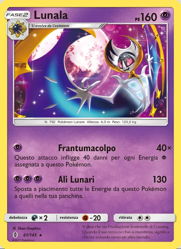 Image of the card Lunala