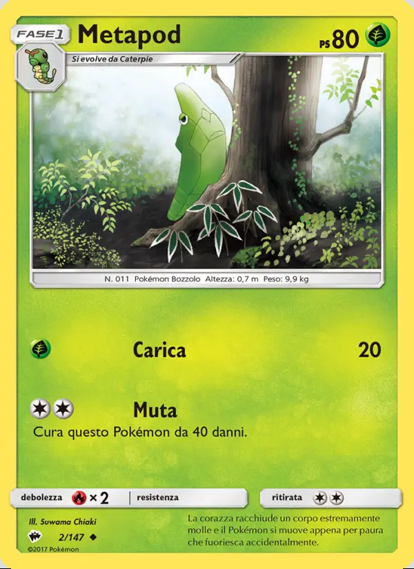 Image of the card Metapod