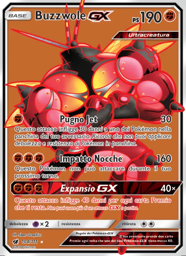 Image of the card Buzzwole GX