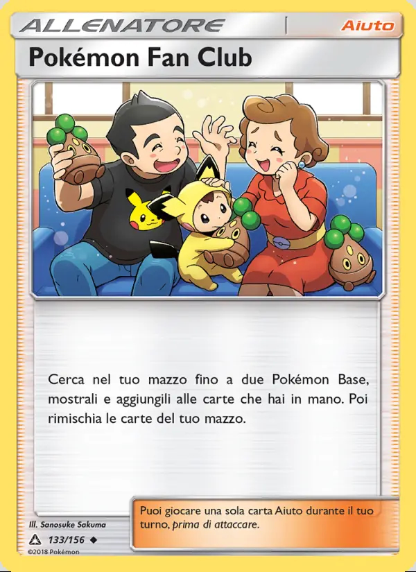 Image of the card Pokémon Fan Club