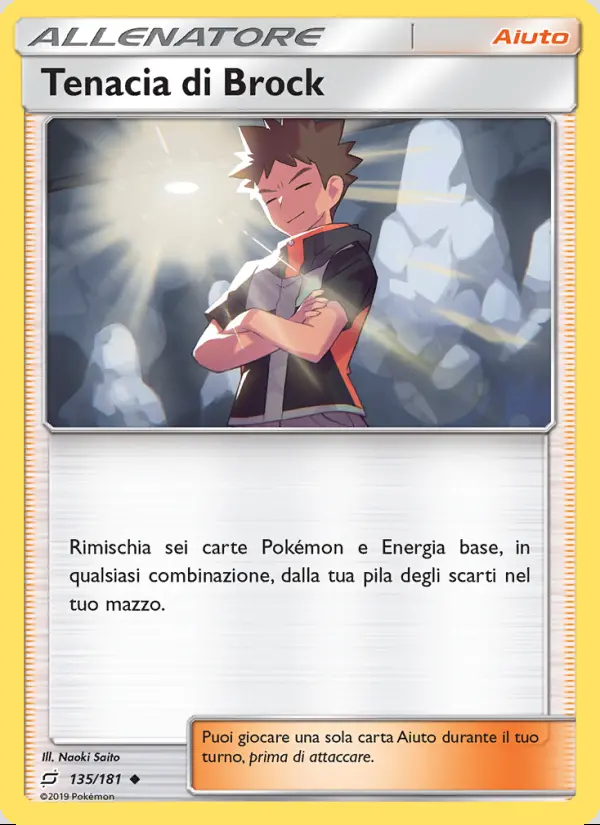 Image of the card Tenacia di Brock