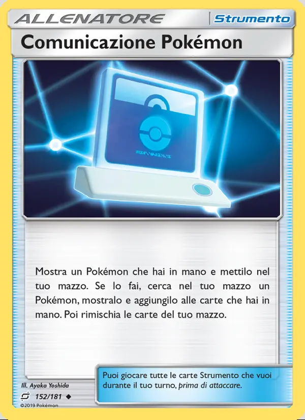 Image of the card Comunicazione Pokémon
