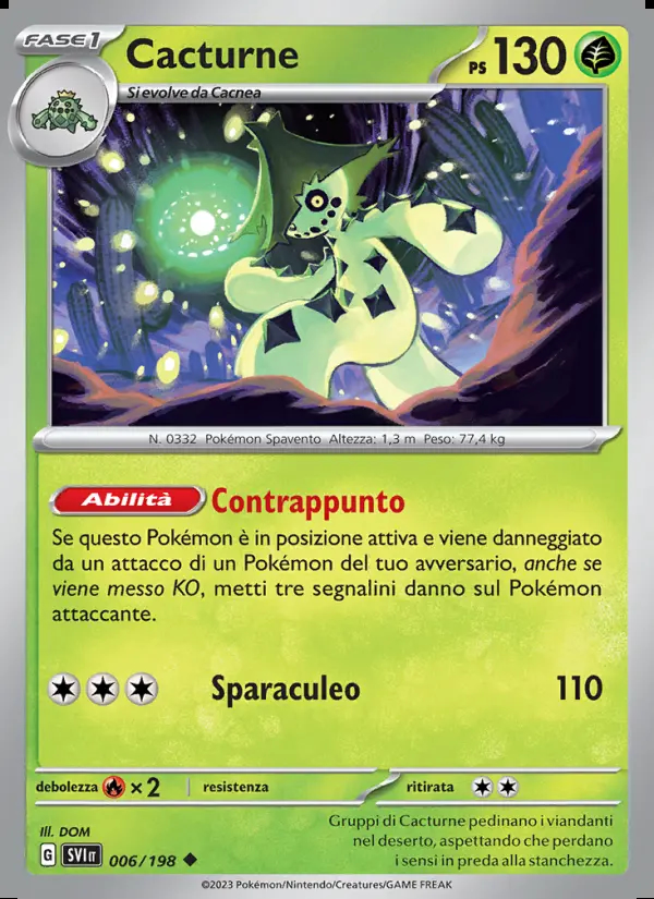 Image of the card Cacturne