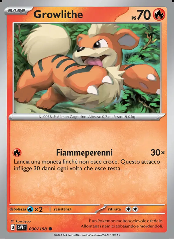 Image of the card Growlithe