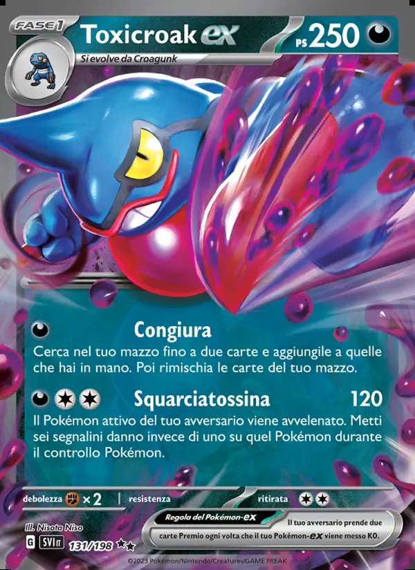 Image of the card Toxicroak-ex