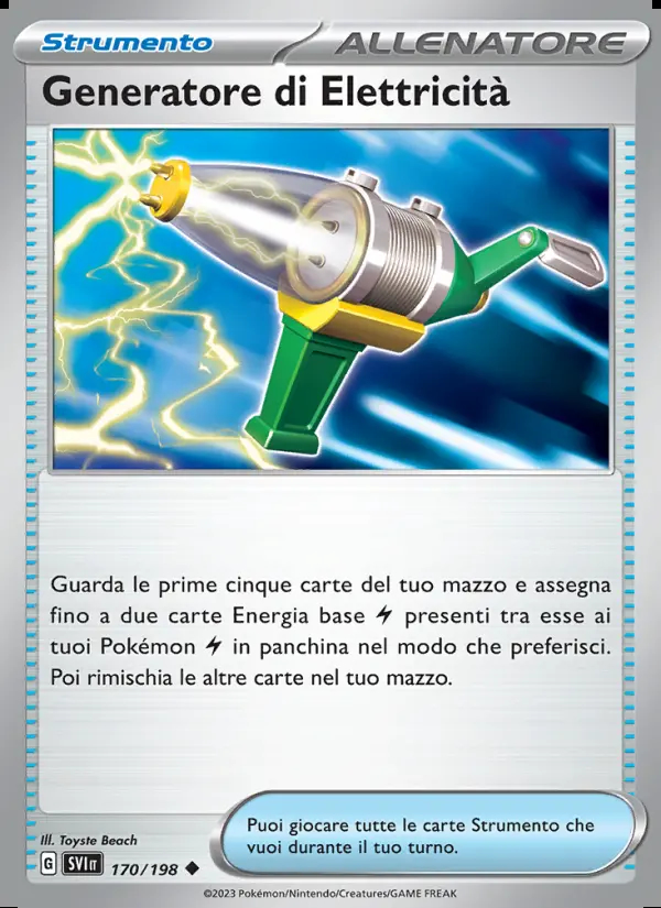 Image of the card Generatore di Elettricità