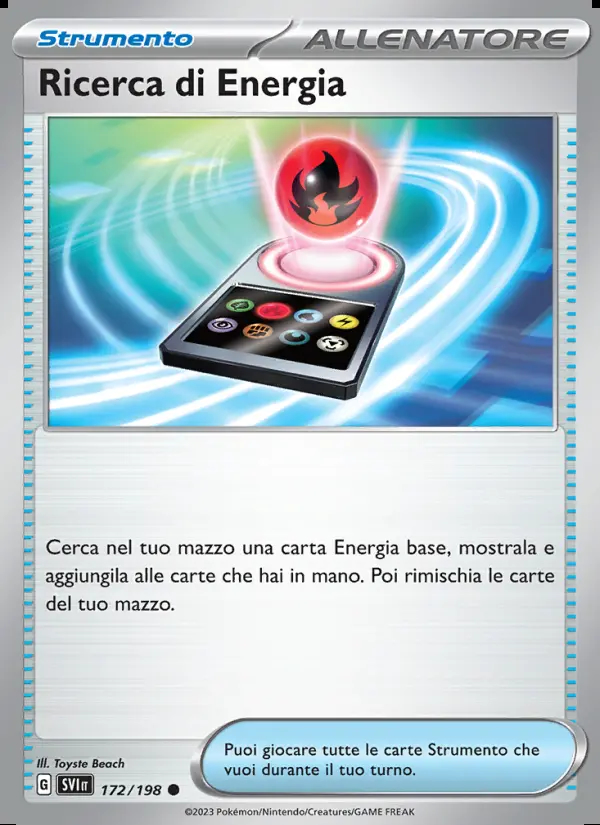 Image of the card Ricerca di Energia