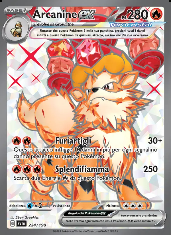 Image of the card Arcanine-ex
