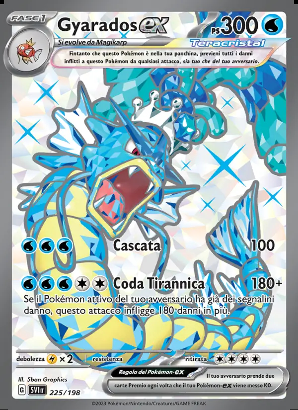 Image of the card Gyarados-ex