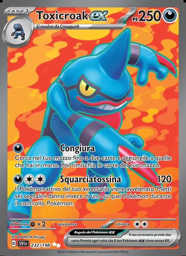 Image of the card Toxicroak-ex