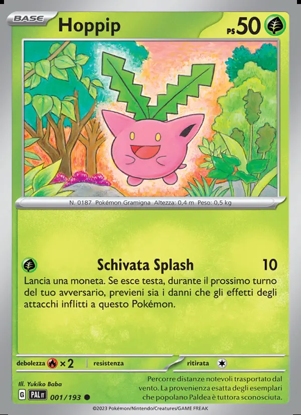 Image of the card Hoppip