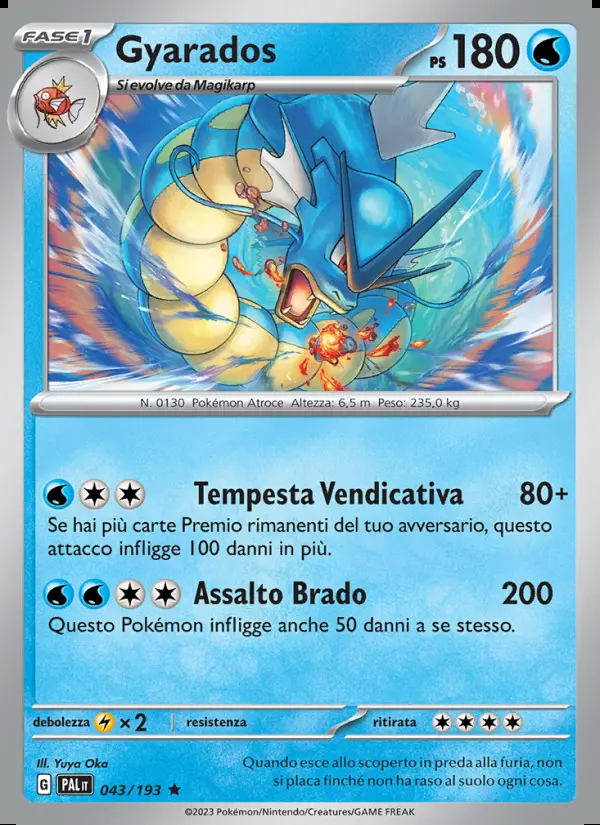 Image of the card Gyarados