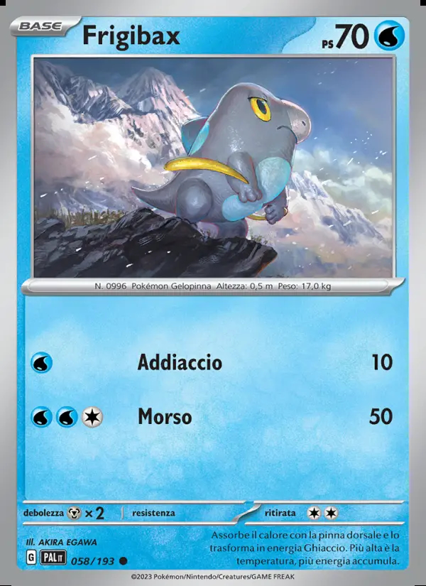 Image of the card Frigibax