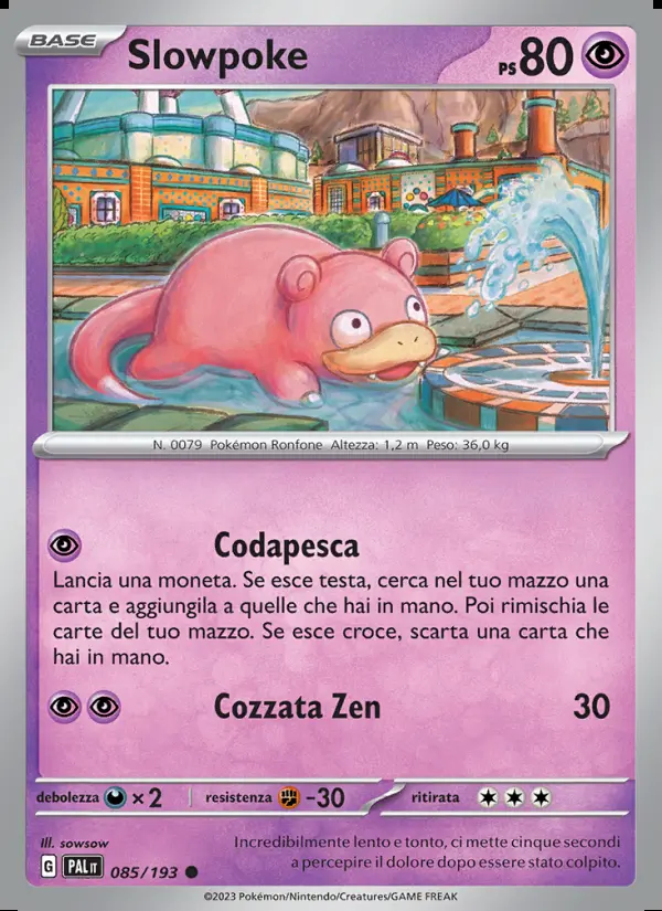 Image of the card Slowpoke