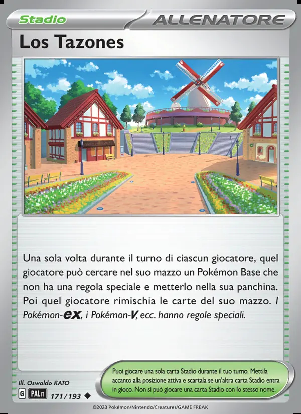 Image of the card Los Tazones