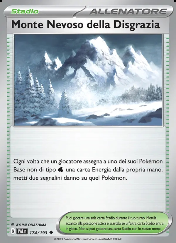 Image of the card Monte Nevoso della Disgrazia