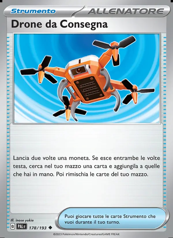 Image of the card Drone da Consegna