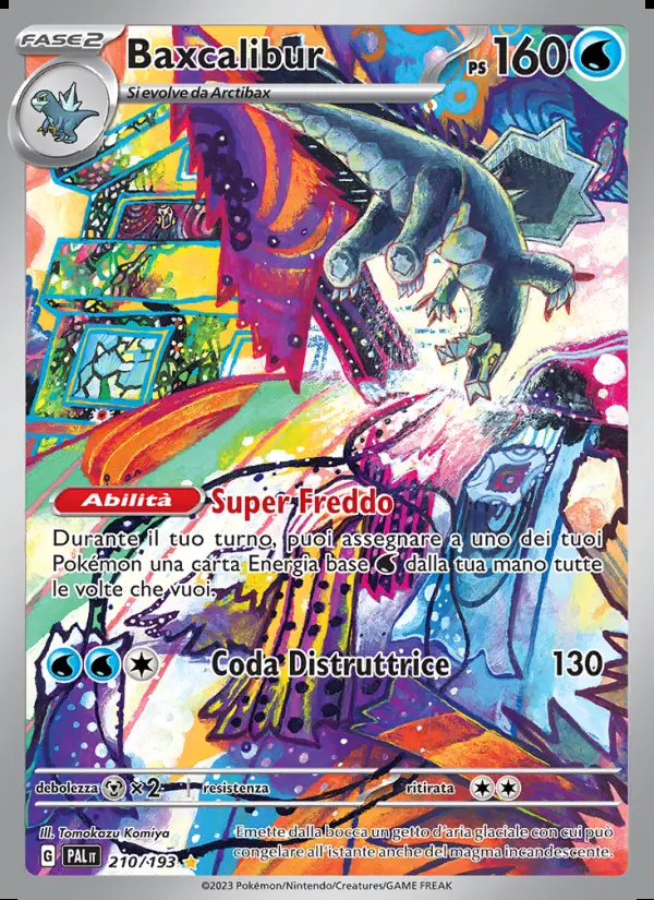 Image of the card Baxcalibur