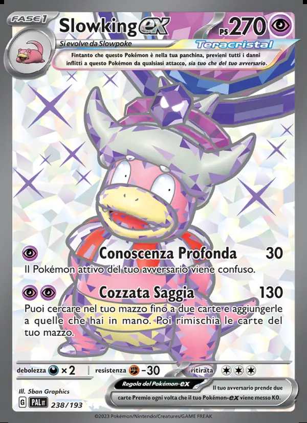 Image of the card Slowking-ex