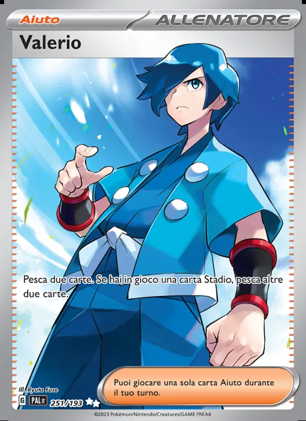 Image of the card Valerio