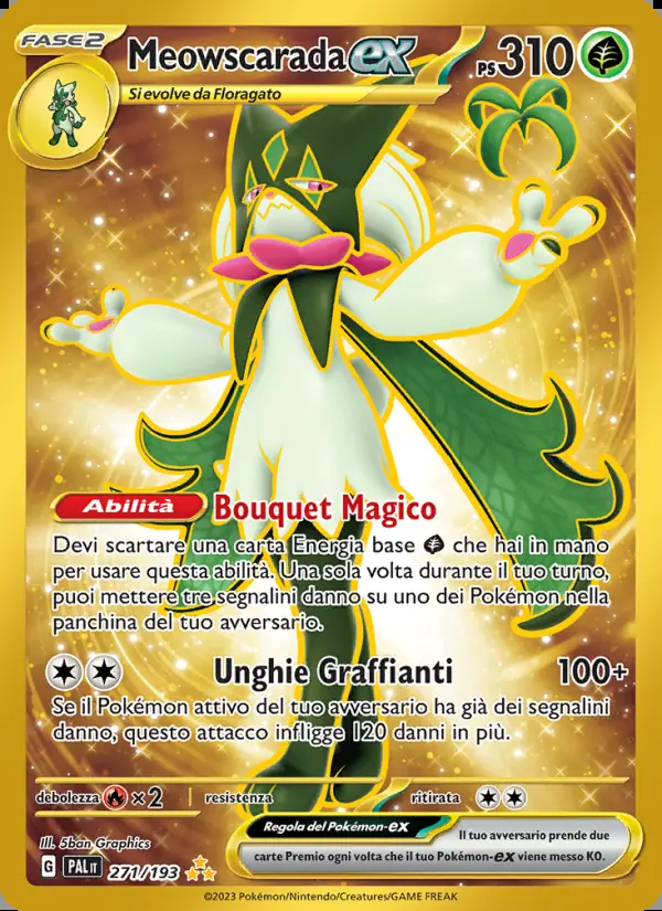 Image of the card Meowscarada-ex