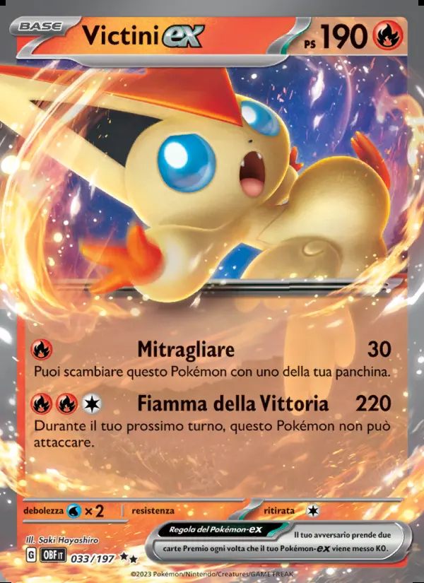 Image of the card Victini-ex