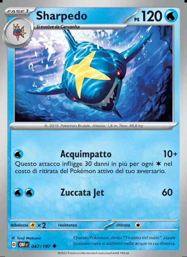 Image of the card Sharpedo