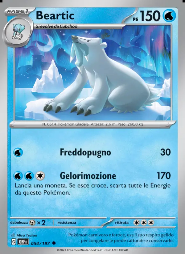 Image of the card Beartic