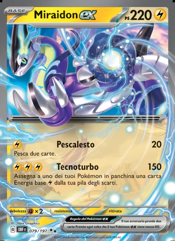 Image of the card Miraidon-ex