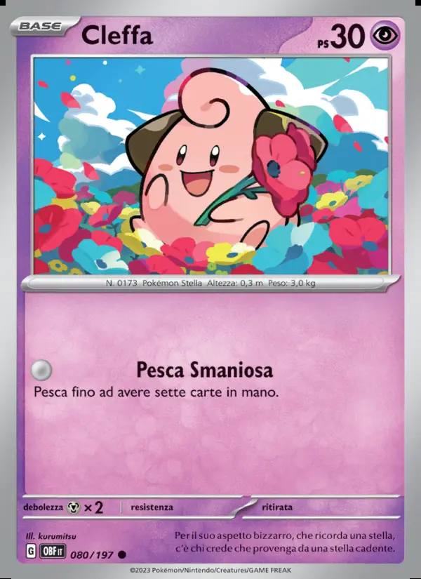 Image of the card Cleffa