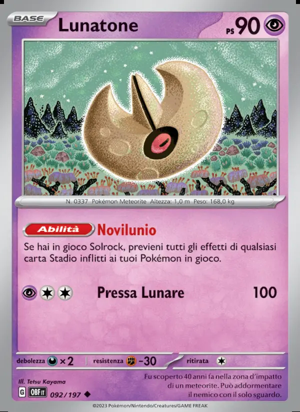 Image of the card Lunatone