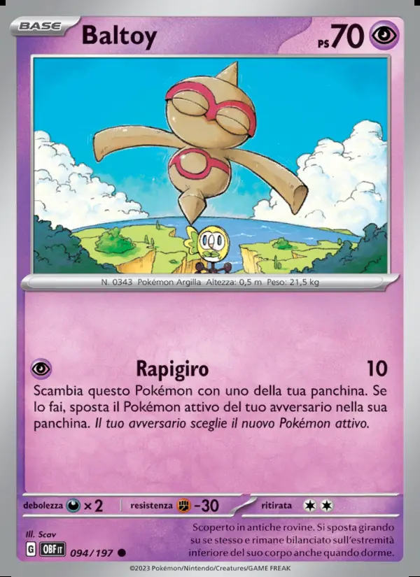 Image of the card Baltoy