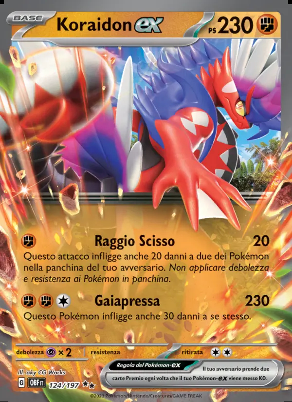 Image of the card Koraidon-ex