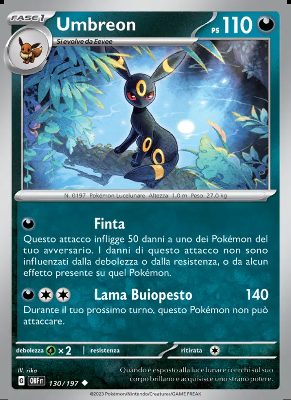 Image of the card Umbreon