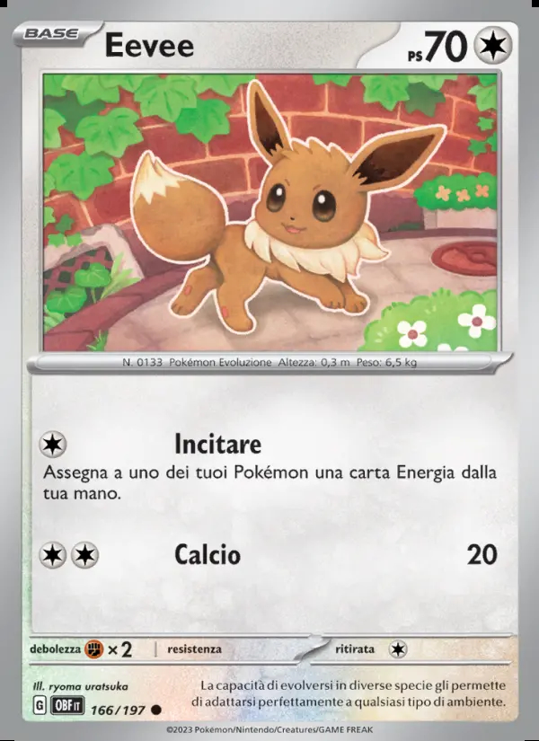 Image of the card Eevee