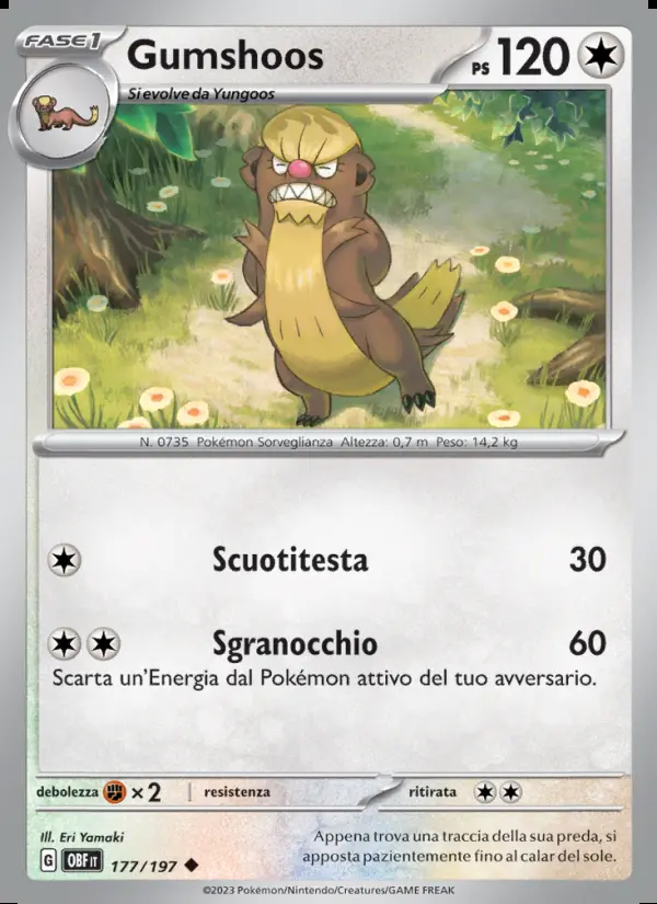 Image of the card Gumshoos