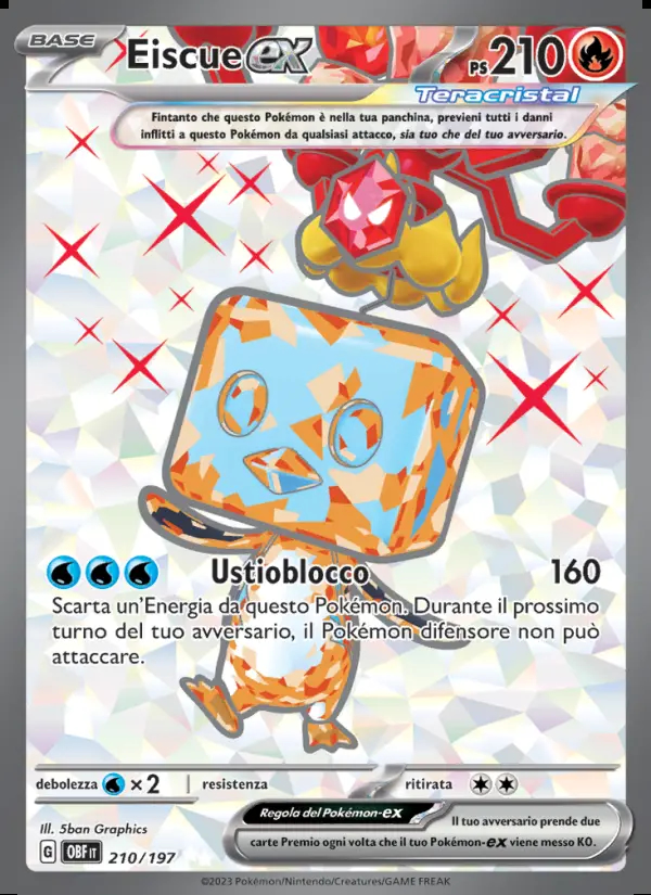 Image of the card Eiscue-ex