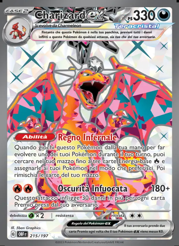 Image of the card Charizard-ex