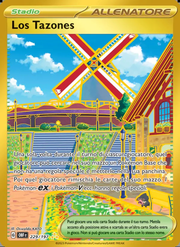 Image of the card Los Tazones