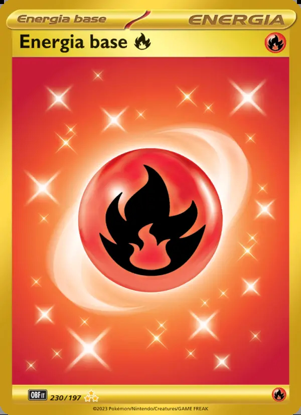 Image of the card Energia base Fire