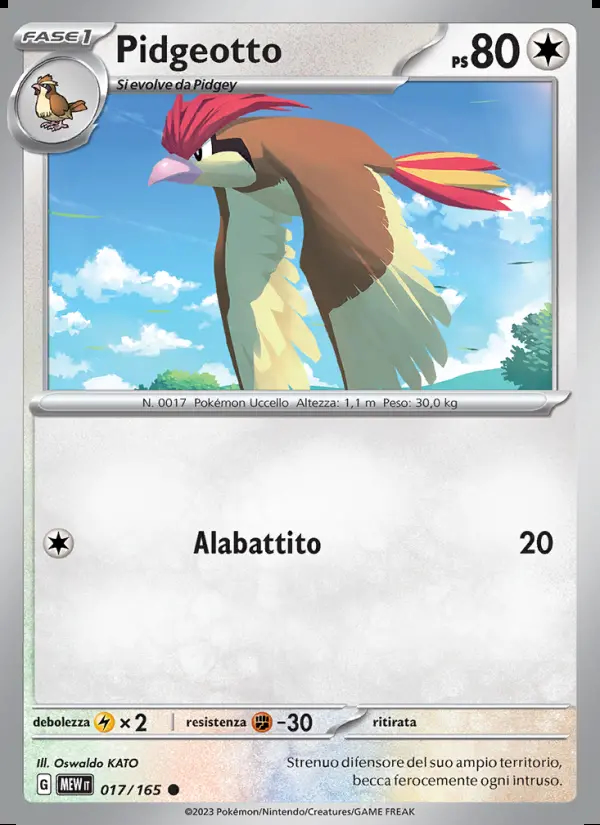 Image of the card Pidgeotto