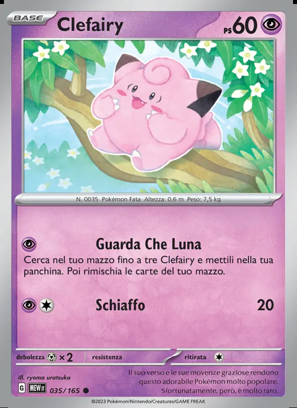 Image of the card Clefairy