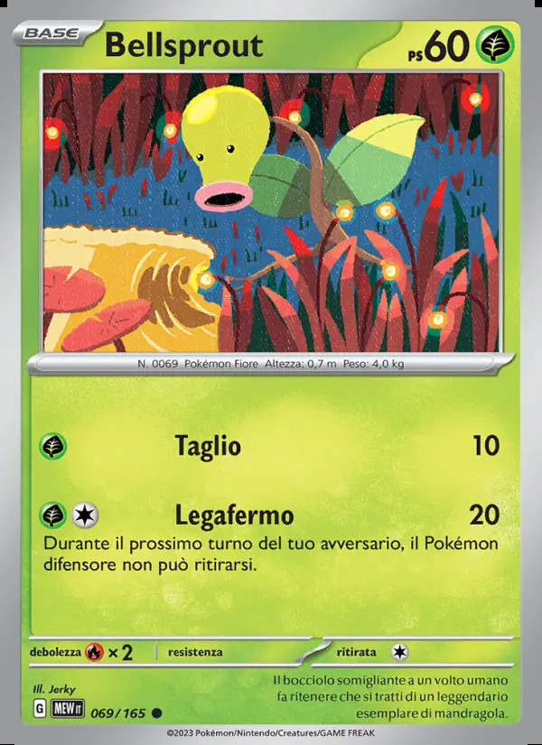 Image of the card Bellsprout