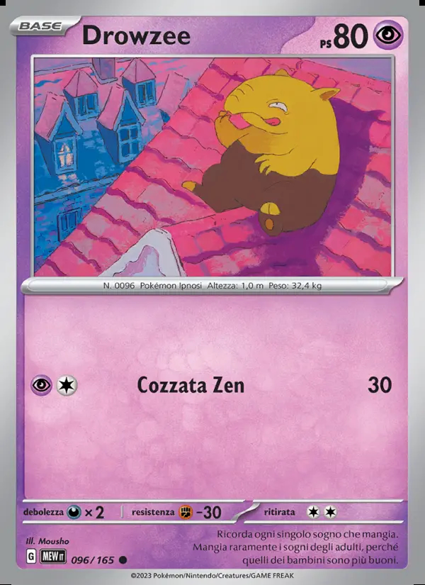 Image of the card Drowzee