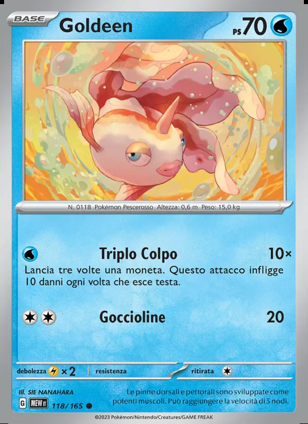 Image of the card Goldeen