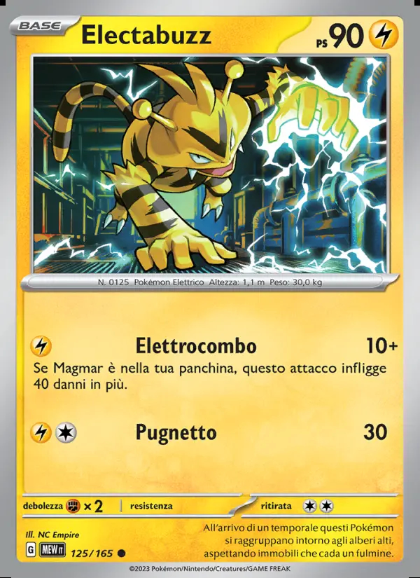 Image of the card Electabuzz