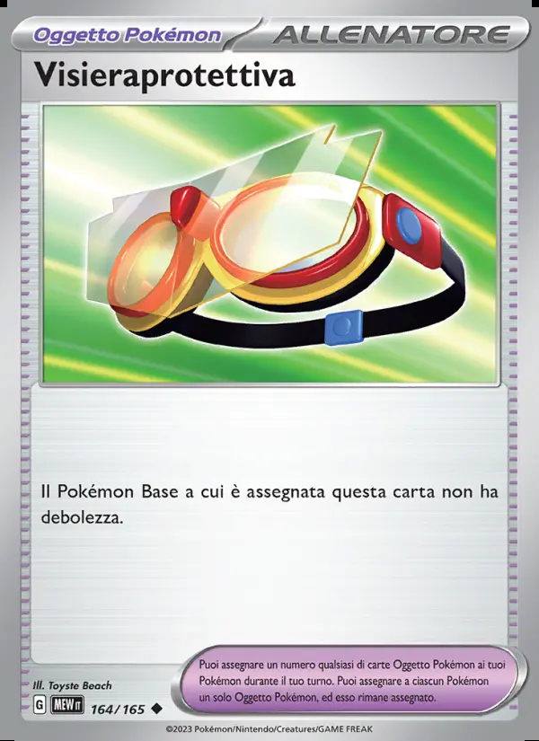 Image of the card Visieraprotettiva