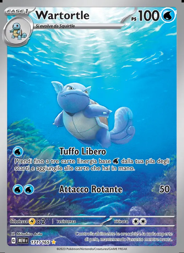 Image of the card Wartortle