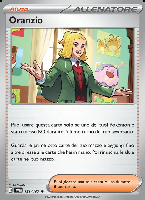 Image of the card Oranzio